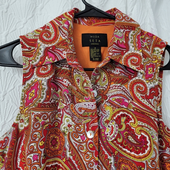 Vintage Moda Seta Silk Dress - Picture 2 of 5